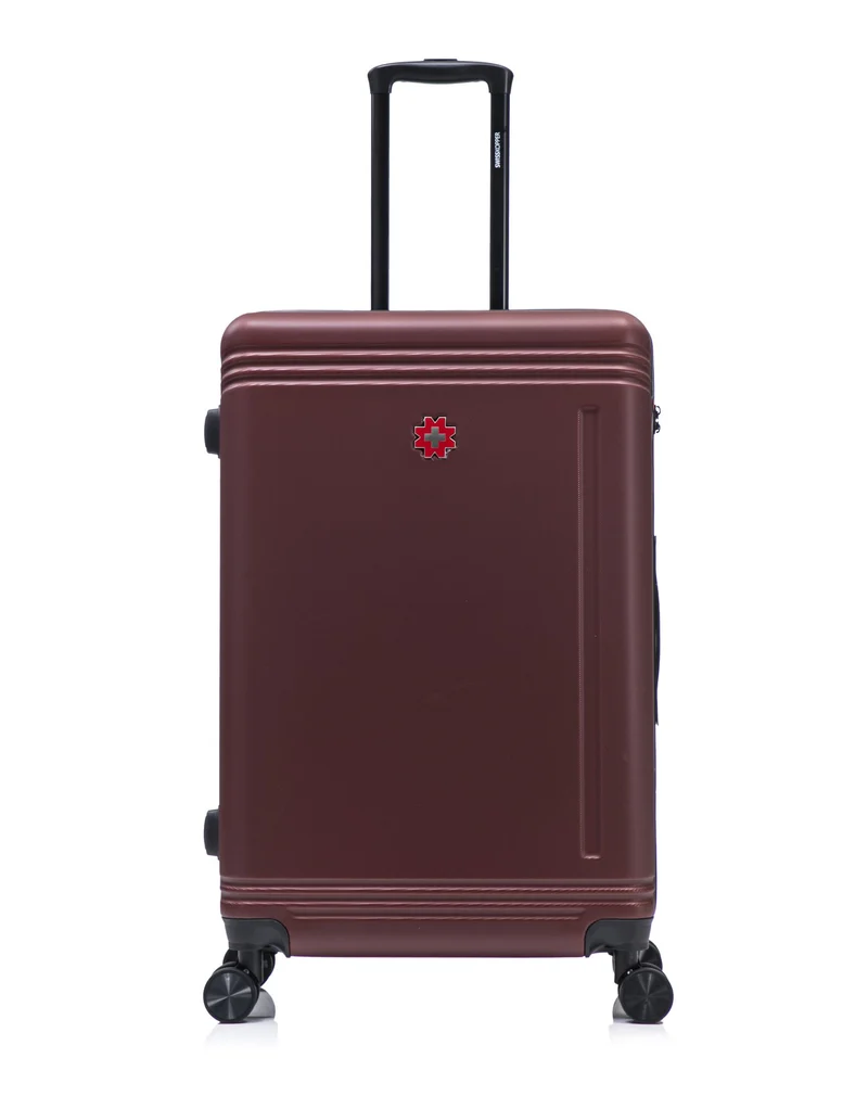 Lot de 2 Valises Rigides Grand Format et Taille Moyenne GSTAAD