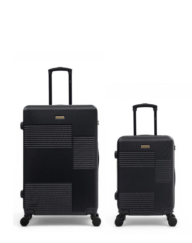 Lot de 2 Valises Rigides Grand Format et Cabine LIVIA