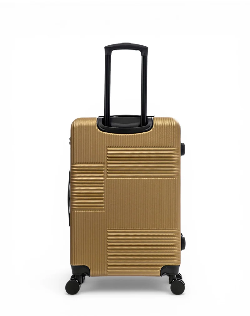 Lot de 3 Valises Rigides Grand Format, Taille Moyenne et Cabine LIVIA