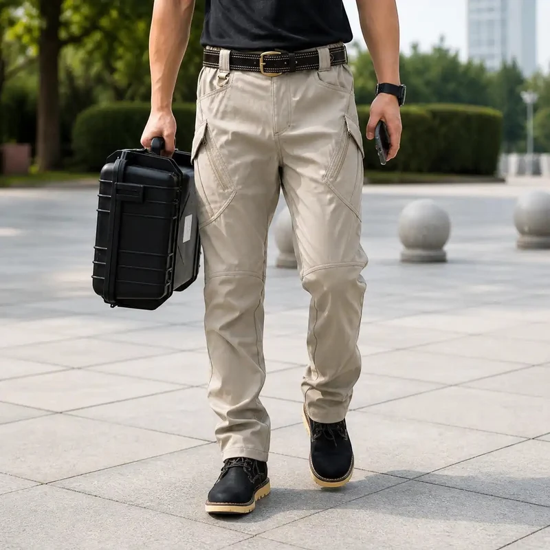 Pantalon randonnée homme cargo montagne