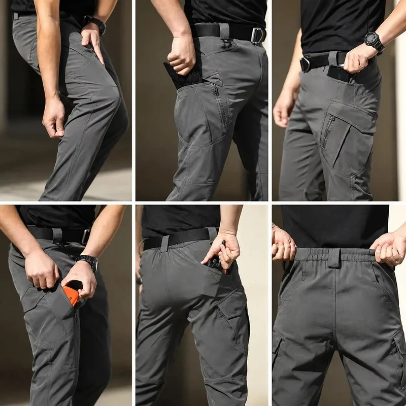 Pantalon randonnée homme cargo montagne