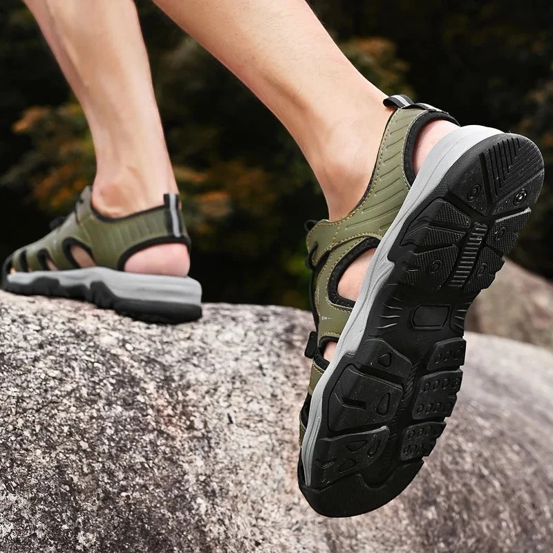 Sandales trekking homme semelle renforcée