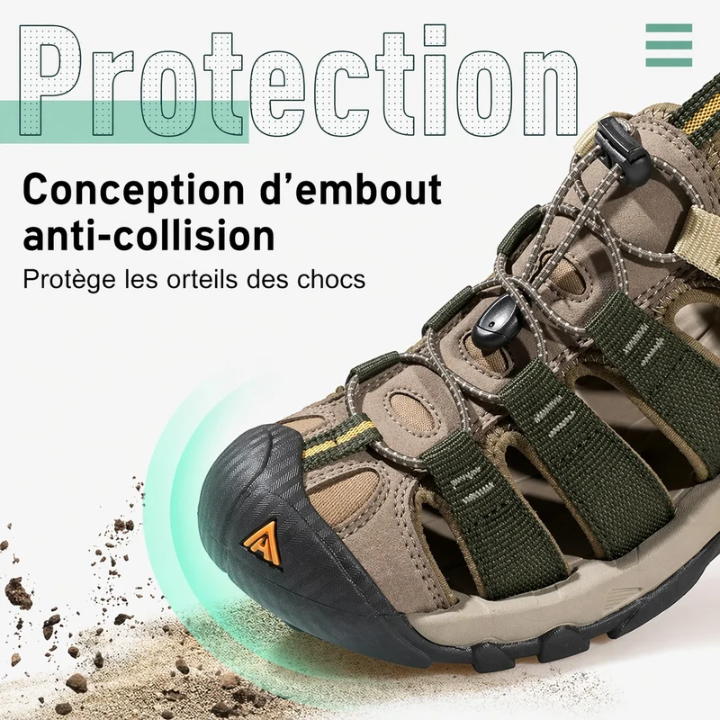 Sandales randonnée homme respirantes outdoor