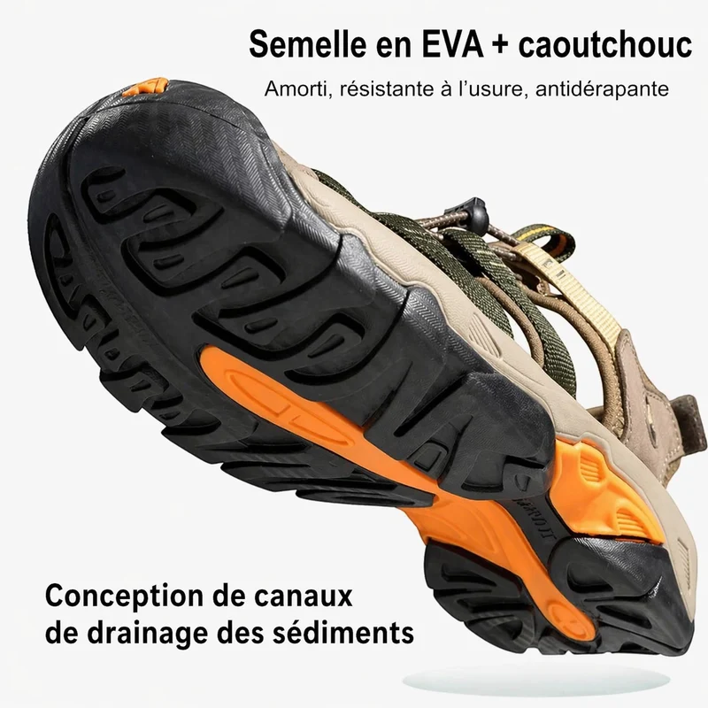 Sandales randonnée homme respirantes outdoor