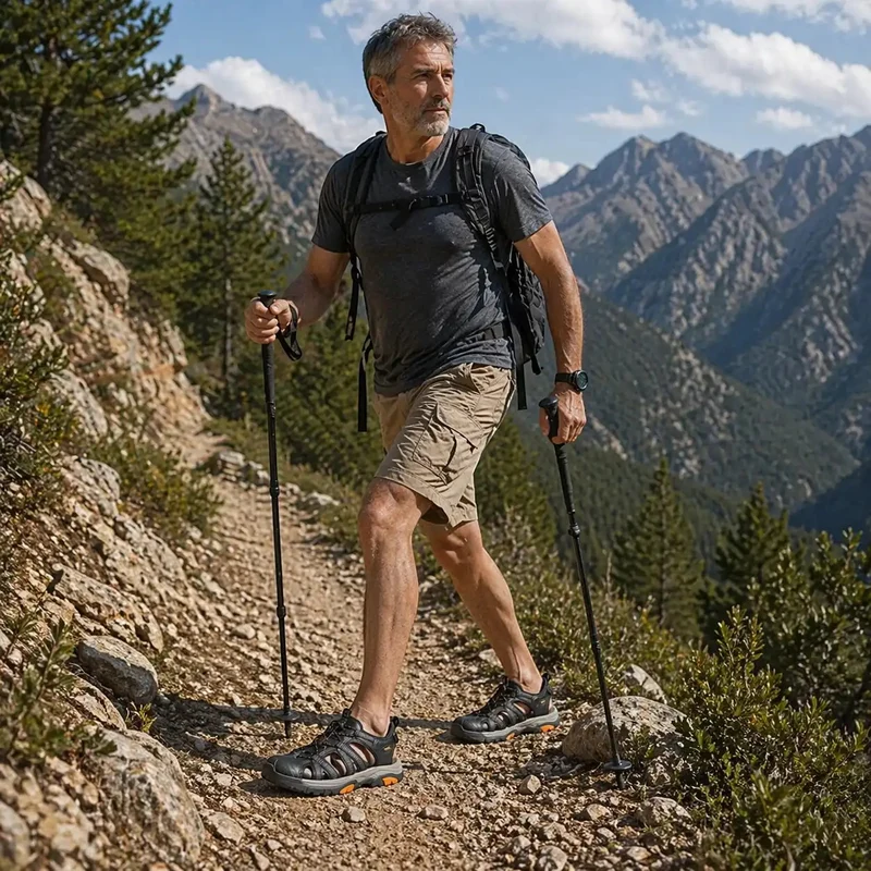 Sandales été mixte pour marche et trekking