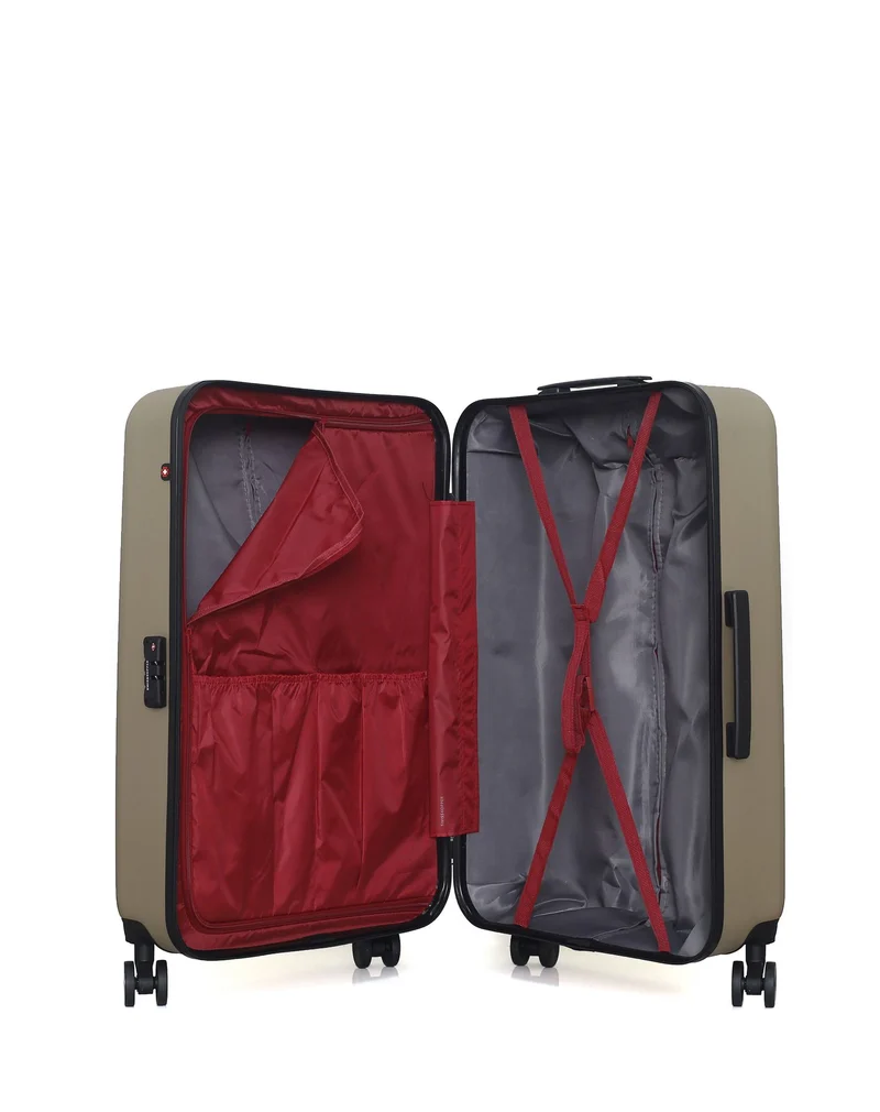 Lot de 4 valises grand format, weekend, cabine XXS et vanity RUTI