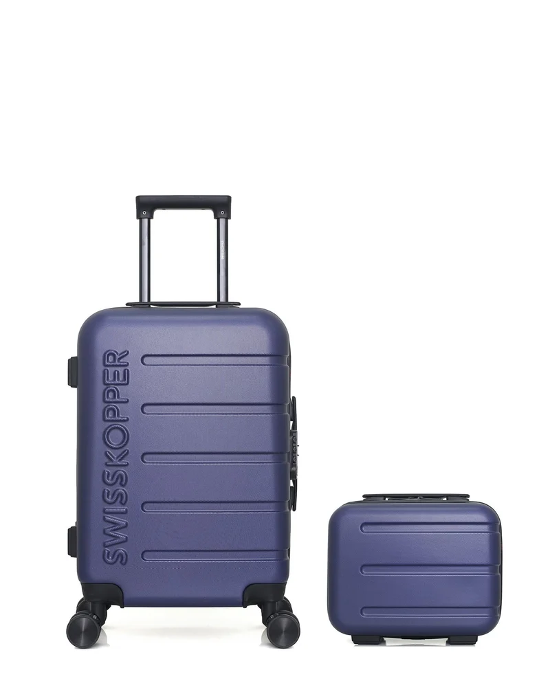 Lot de 2 Valises Rigides Cabine et Vanity AIGLE