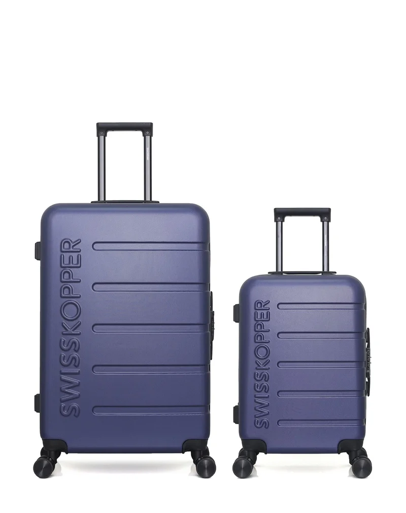 Lot de 2 Valises Rigides Grand Format et Cabine AIGLE