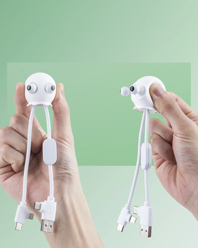 Câble de charge éco-responsable Jelly à personnaliser