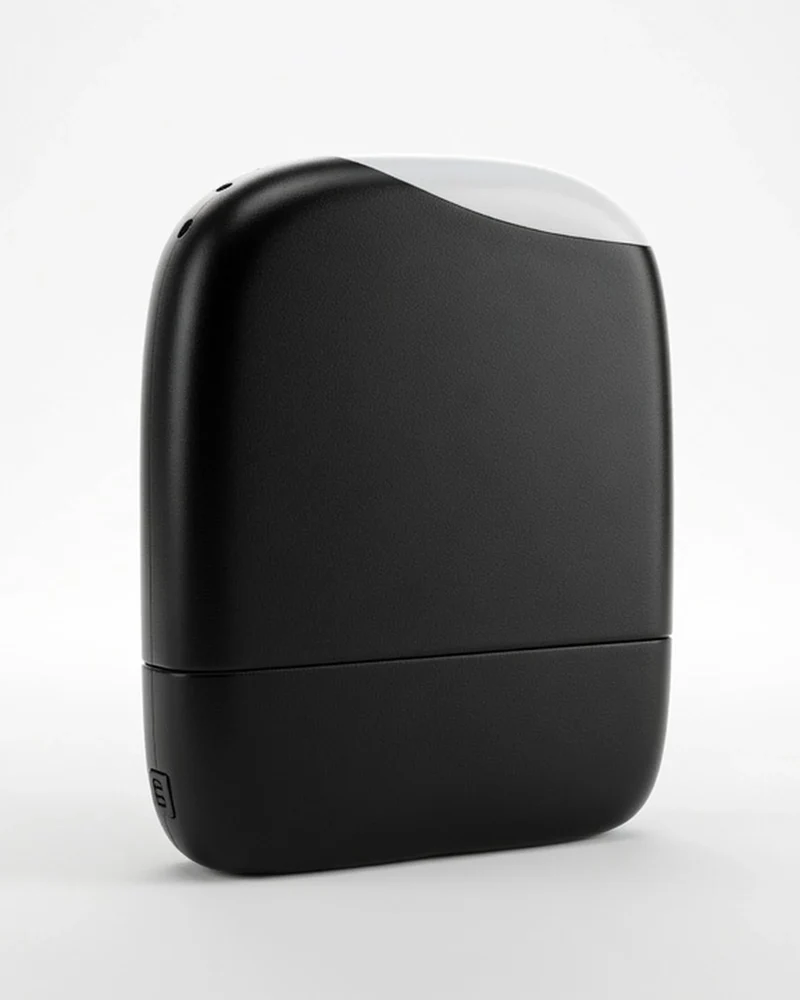 Chargeur batterie plastique recyclé ICE-P à personnaliser