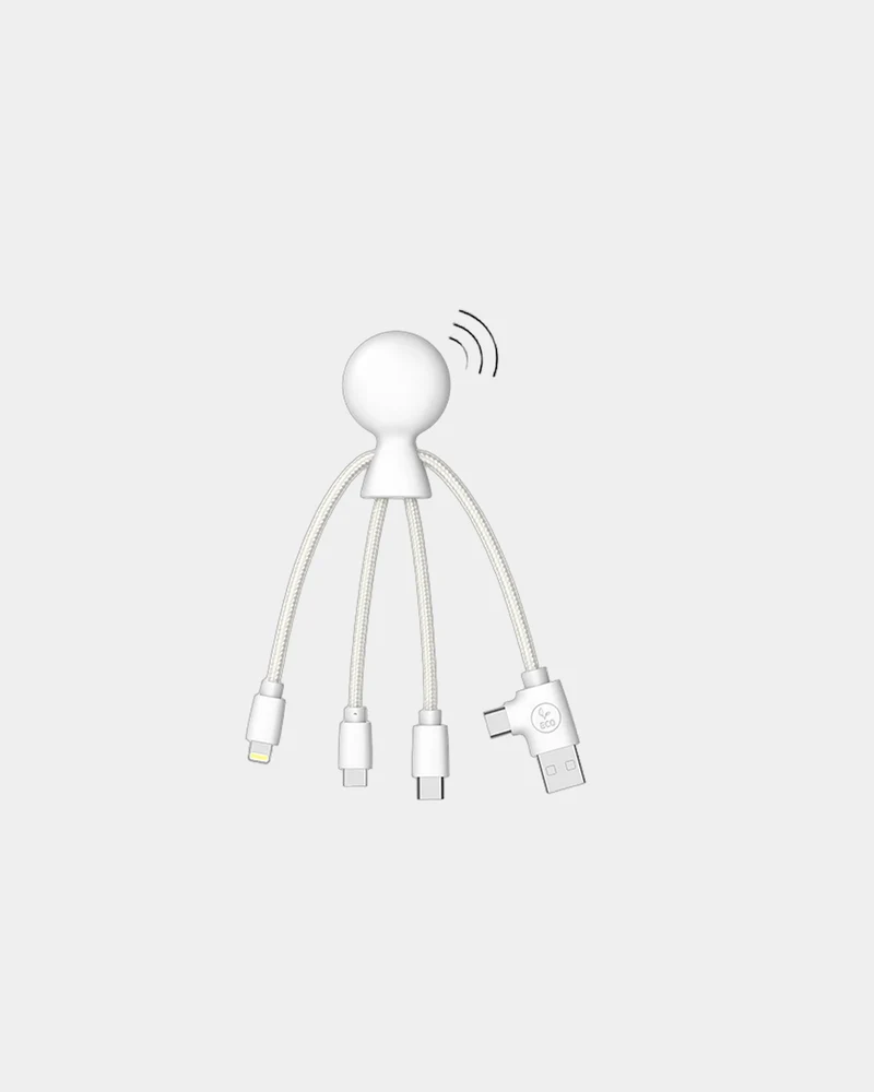 Câble de charge multi-connecteurs NFC à personnaliser