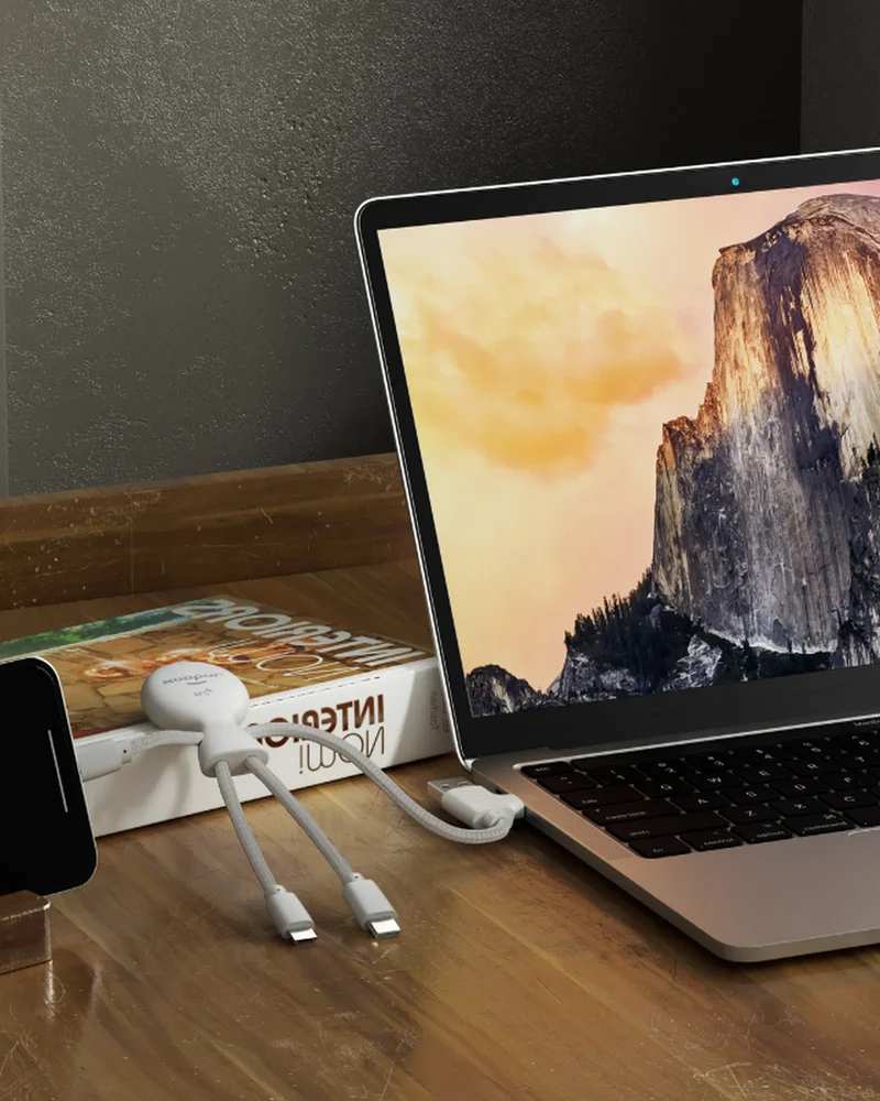 Câble de charge multi-connecteurs NFC à personnaliser