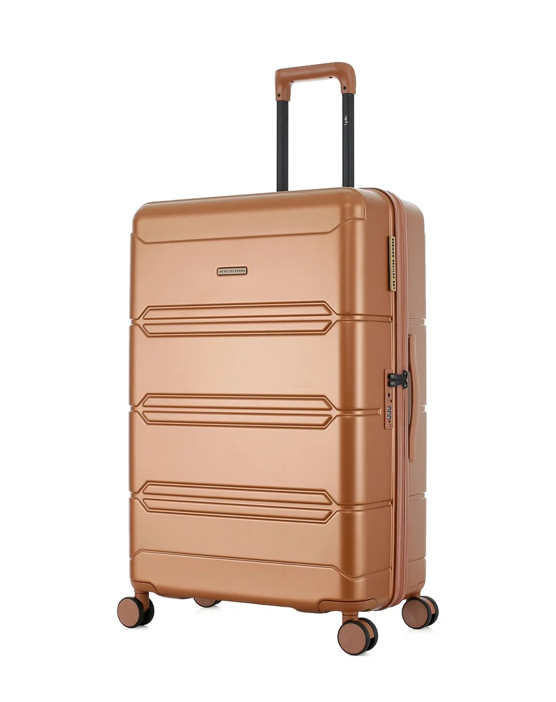 Lot de 2 Valises Rigides Grand Format et Cabine LYNDA