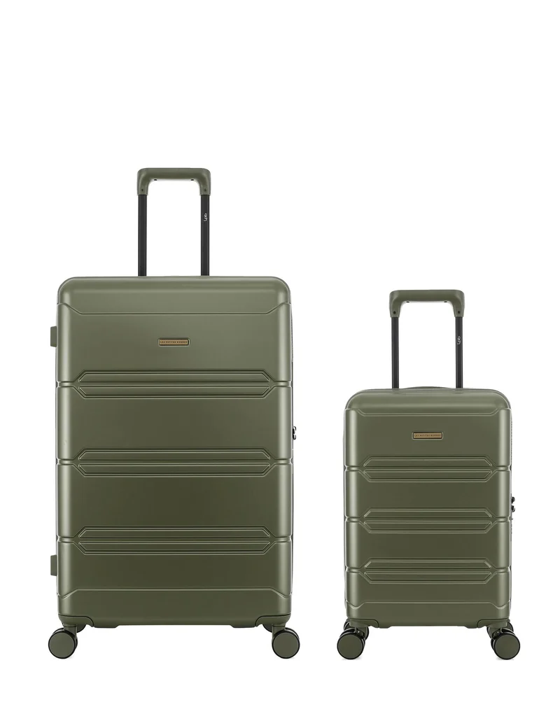 Lot de 2 Valises Rigides Grand Format et Cabine XS LYNDA