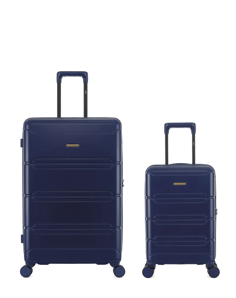 Lot de 2 Valises Rigides Grand Format et Cabine XS LYNDA