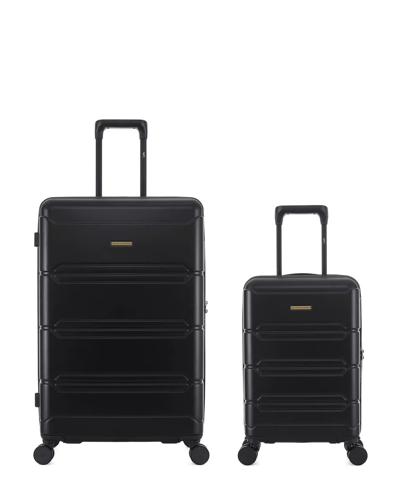 Lot de 2 Valises Rigides Grand Format et Cabine XS LYNDA