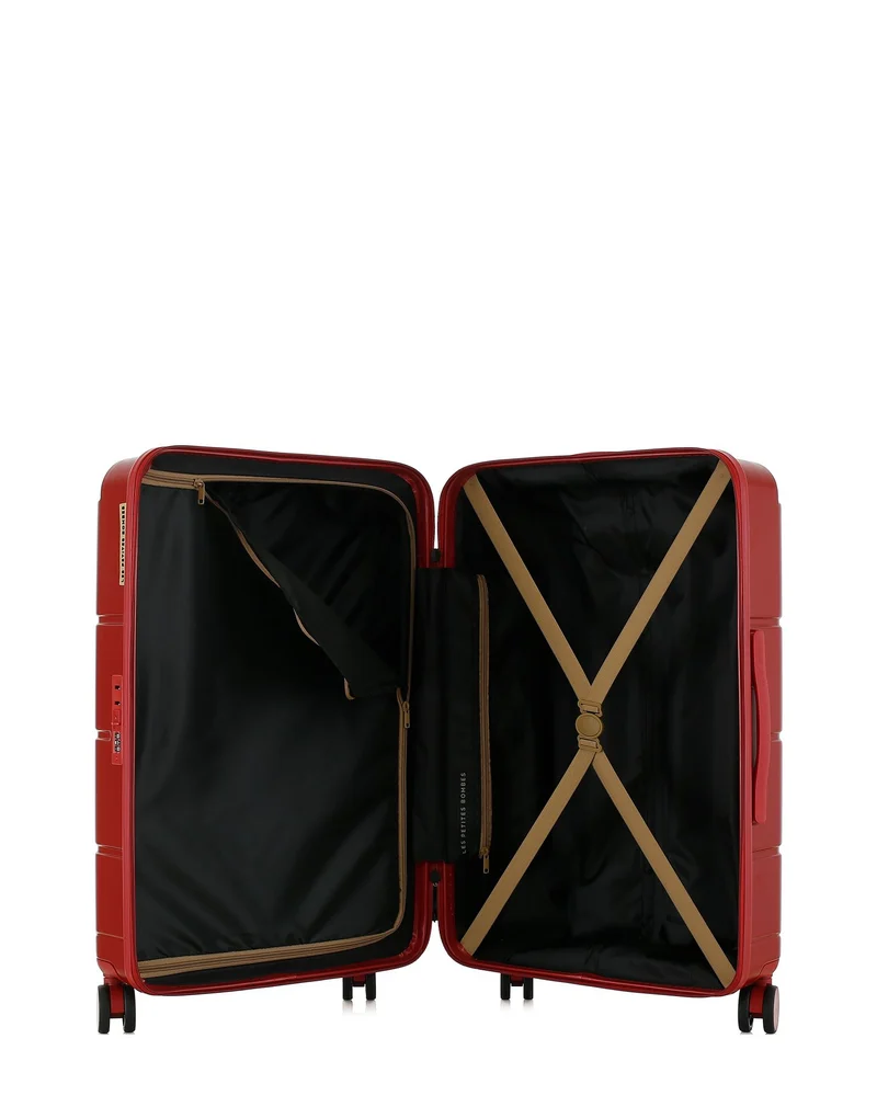 Lot de 2 Valises Rigides Taille Moyenne et Cabine LYNDA