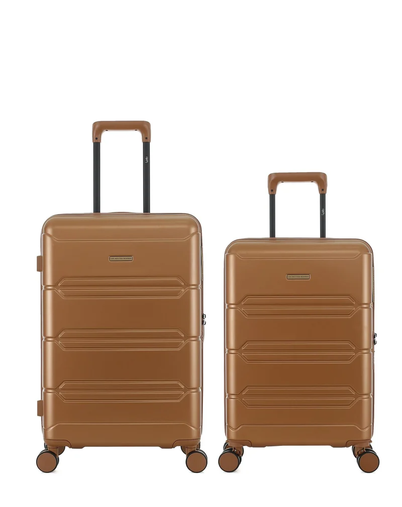 Lot de 2 Valises Rigides Taille Moyenne et Cabine LYNDA
