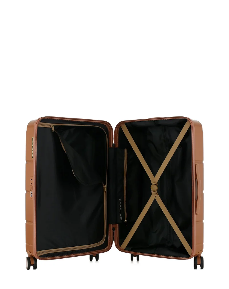 Lot de 2 Valises Rigides Taille Moyenne et Cabine LYNDA