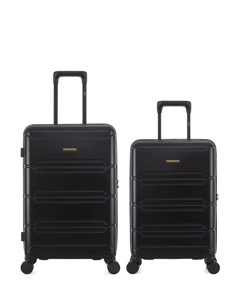 Lot de 2 Valises Rigides Taille Moyenne et Cabine LYNDA