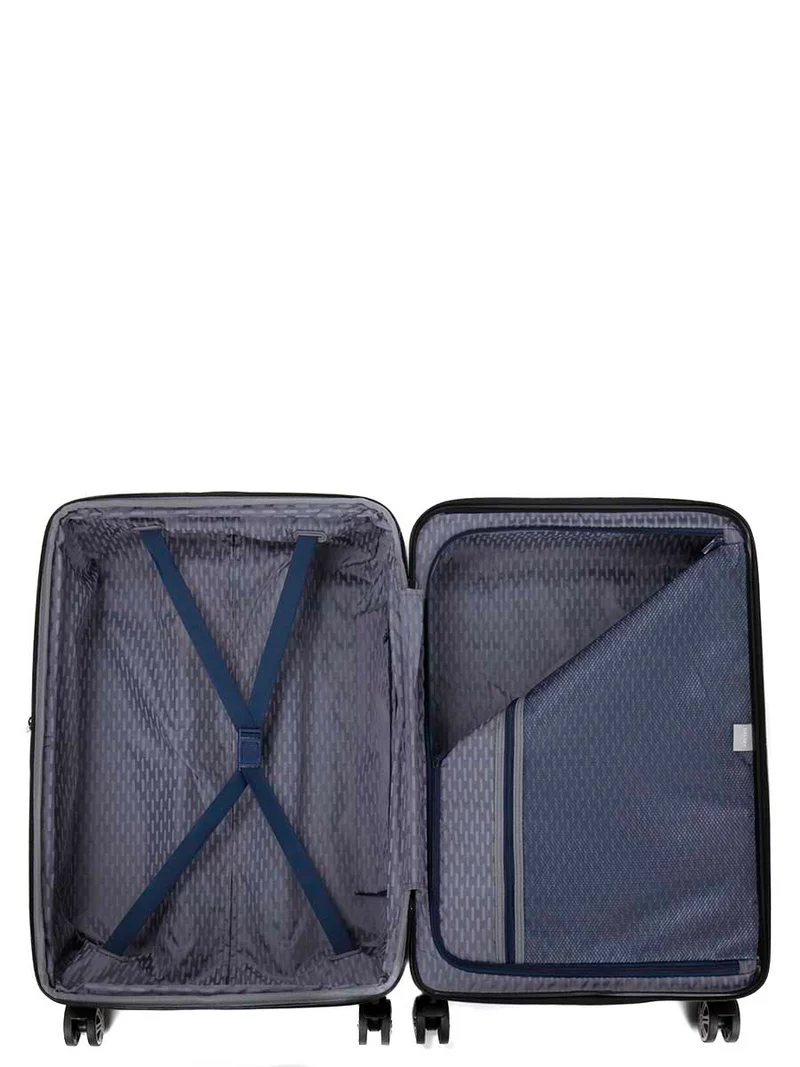 Valise extensible Delsey Air Armour 68 cm Bleue