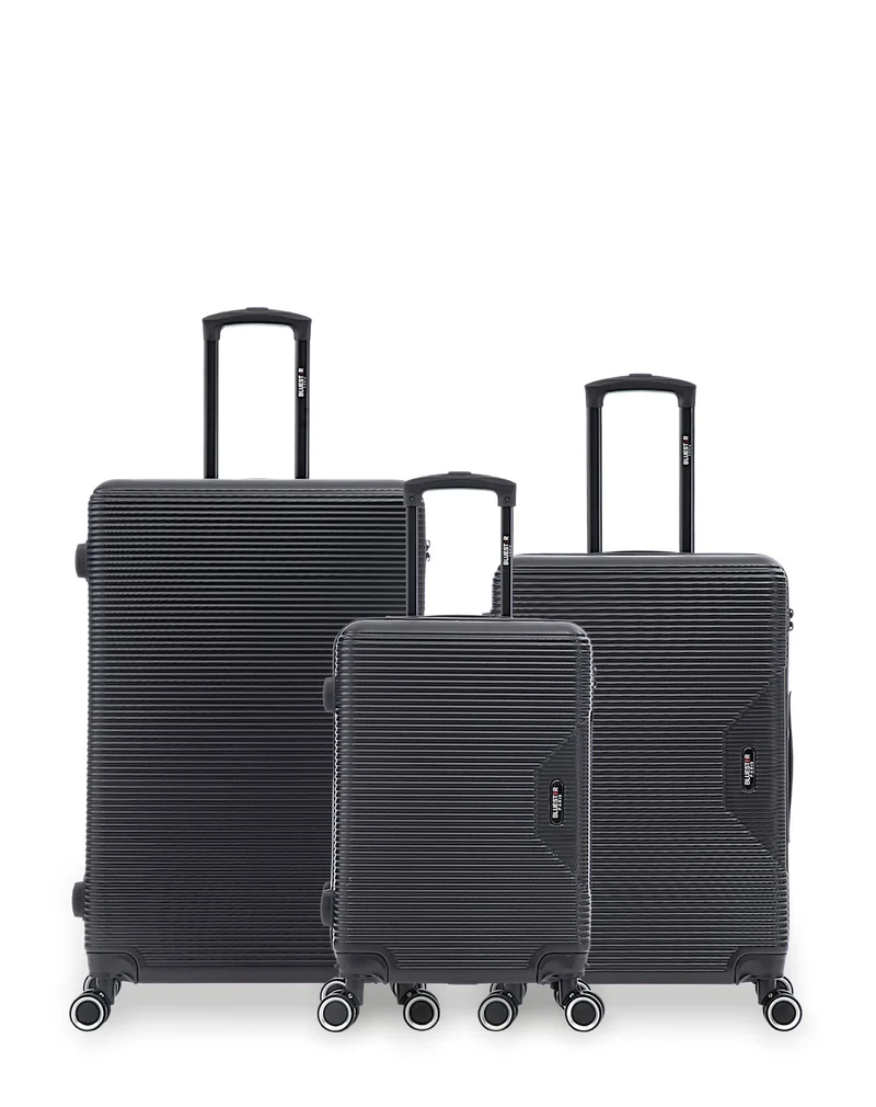 Lot de 3 Valises Rigides Grand Format, Taille Moyenne et Cabine WAGRAM