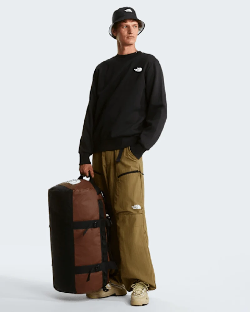 Sac duffel recyclé The North Face 71L à personnaliser