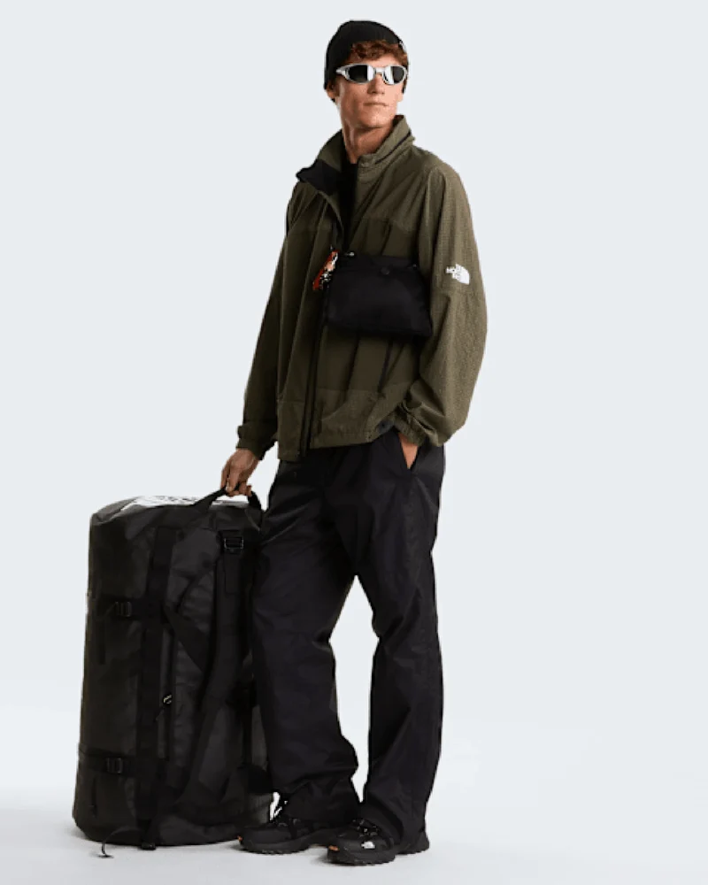 Sac duffel polyester recyclé The North Face 132L à personnaliser