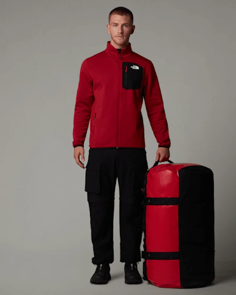 Sac duffel polyester recyclé The North Face 132L à personnaliser