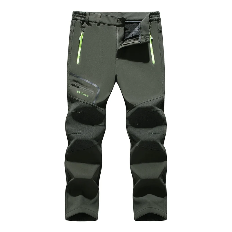 Pantalon randonnée homme isolant hiver