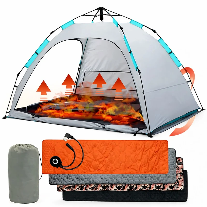 Tapis chauffant randonnée rechargeable USB