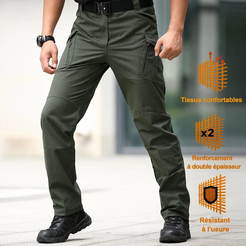 Pantalon randonnée cargo homme trekking