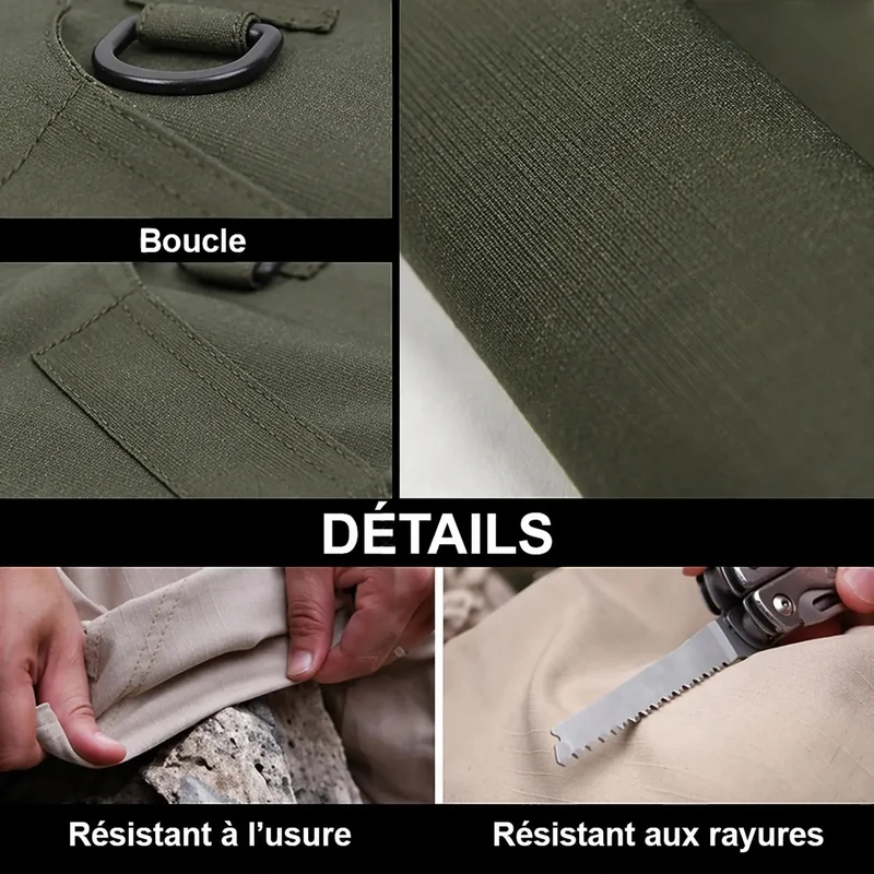 Pantalon randonnée cargo homme trekking