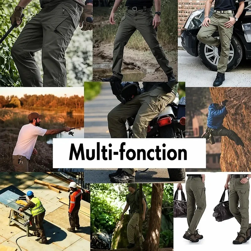 Pantalon randonnée cargo homme trekking