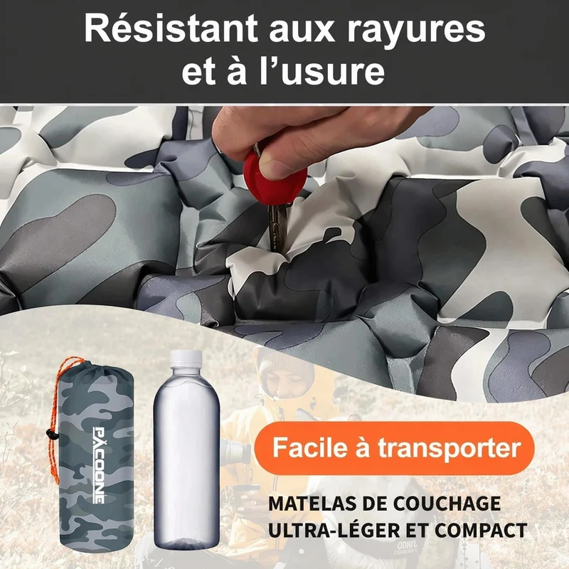 Matelas randonnée ultraléger pliable