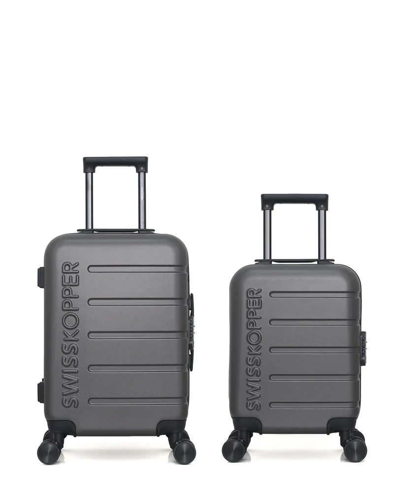 Lot de 2 Valises Rigides Cabine et Cabine XXS AIGLE