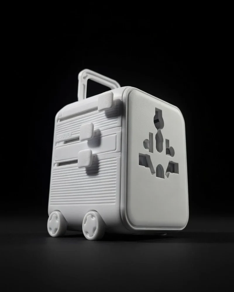 Adaptateur universel compact à personnaliser