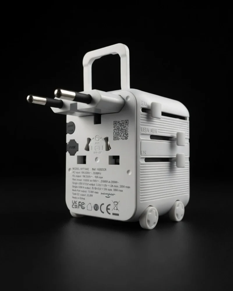 Adaptateur universel compact à personnaliser