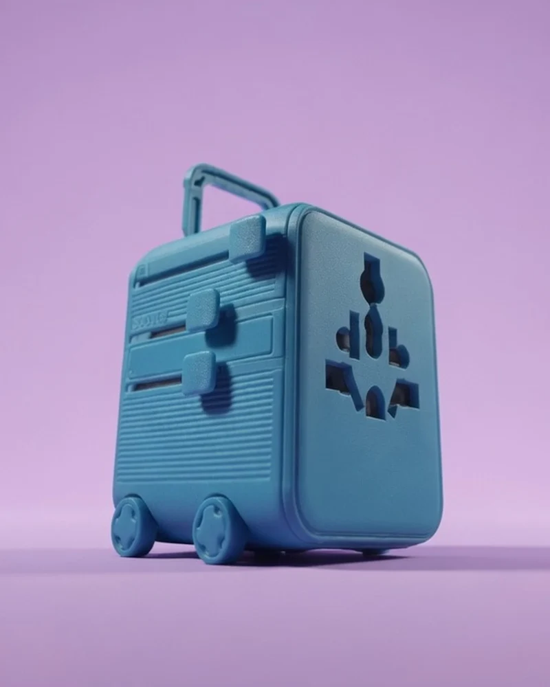 Adaptateur universel compact à personnaliser