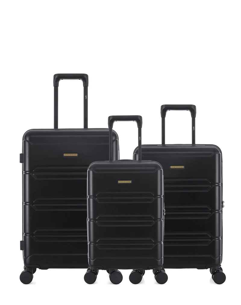 Lot de 3 Valises Rigides Taille Moyenne, Cabine et Cabine XS LYNDA