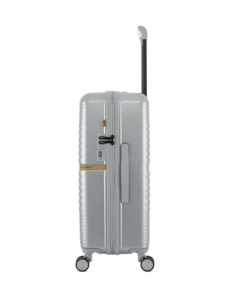 Lot de 2 Valises Rigides Taille Moyenne et Cabine CELIA