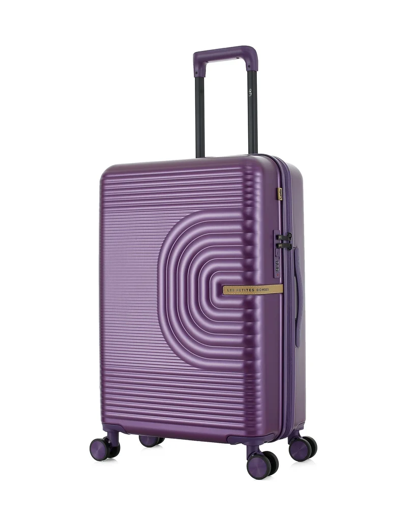 Lot de 2 Valises Rigides Taille Moyenne et Cabine CELIA