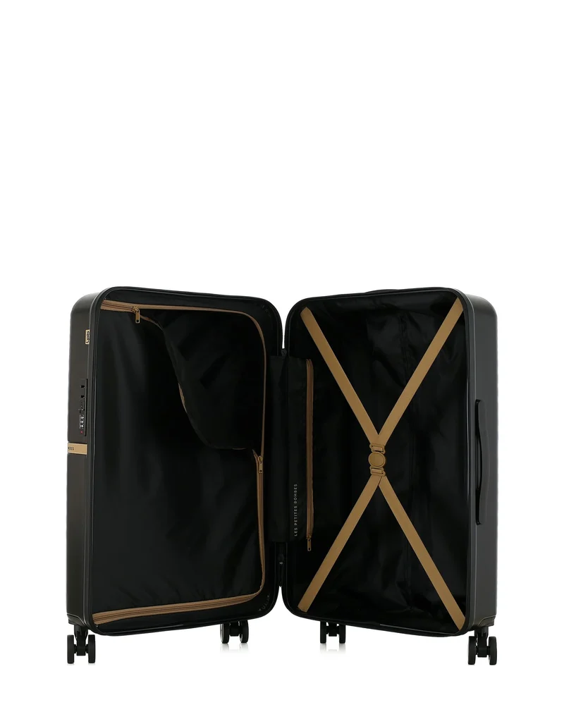 Lot de 2 Valises Rigides Taille Moyenne et Cabine CELIA
