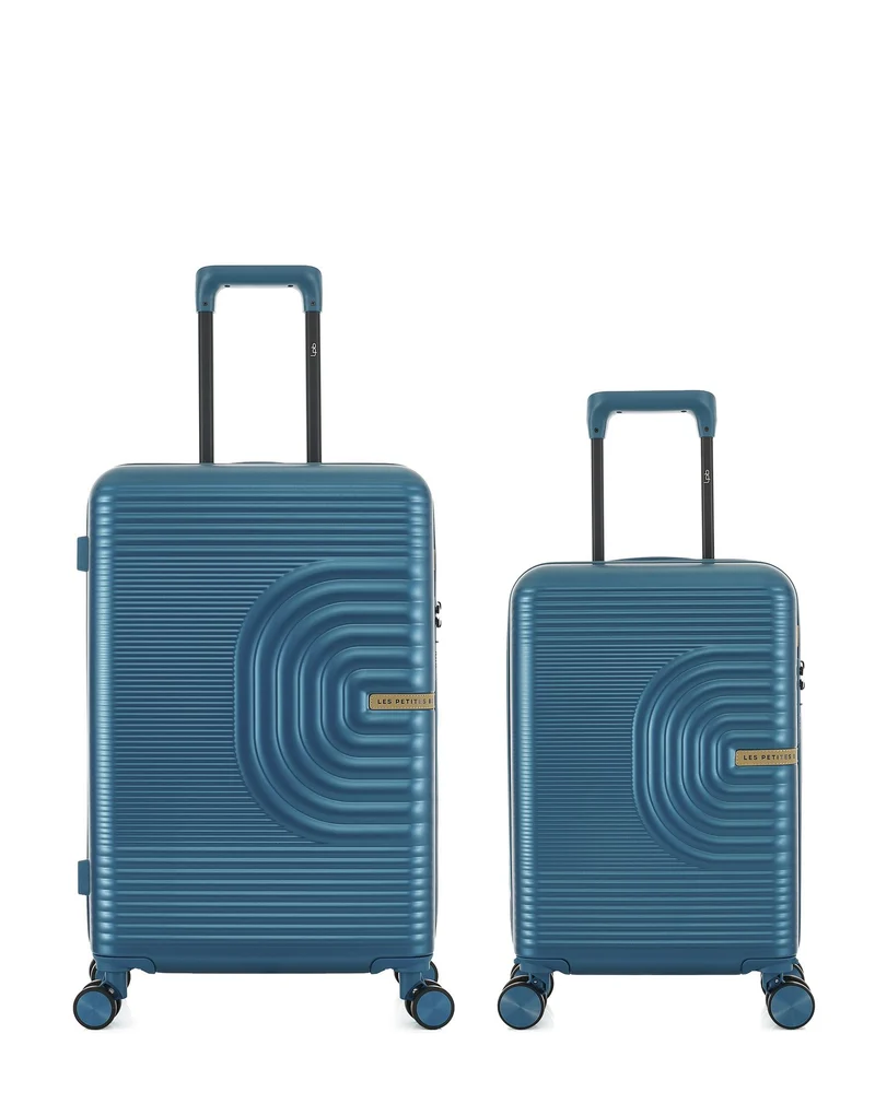 Lot de 2 Valises Rigides Taille Moyenne et Cabine XS CELIA