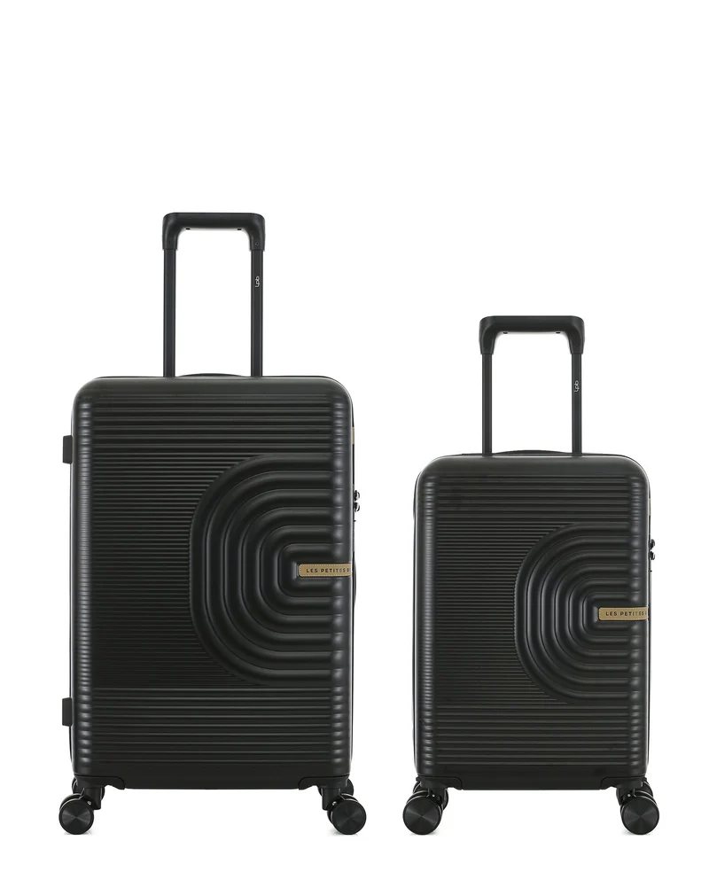 Lot de 2 Valises Rigides Taille Moyenne et Cabine XS CELIA