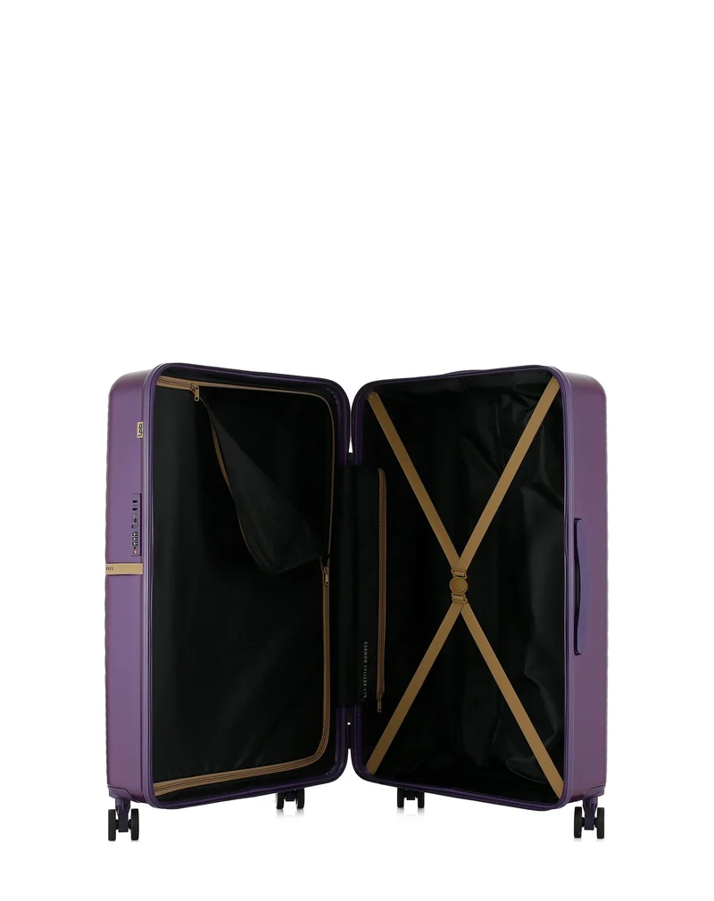 Lot de 2 Valises Rigides Grand Format et Cabine CELIA