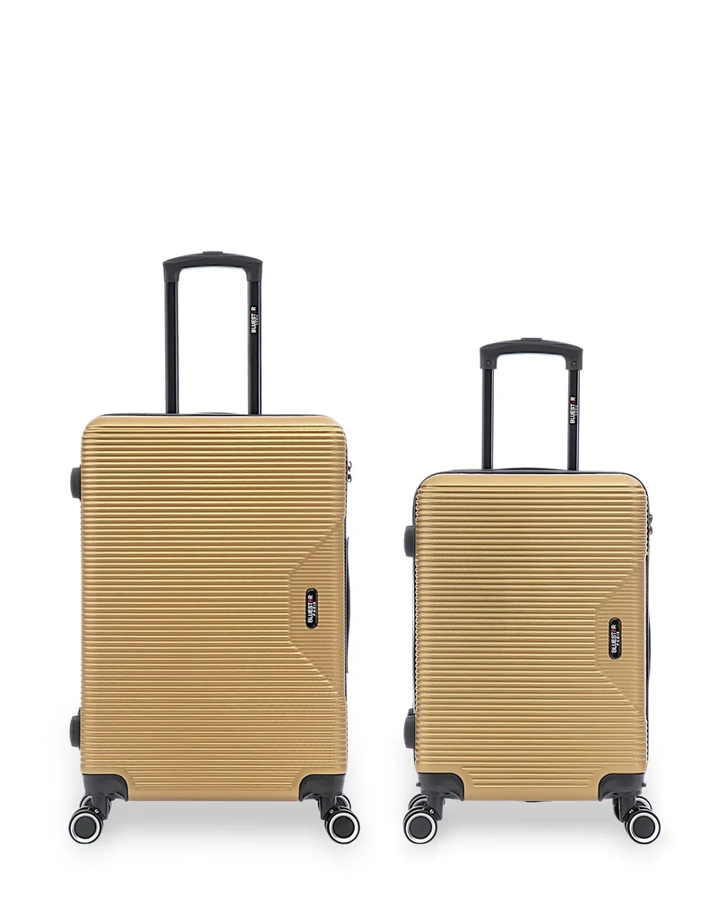 Lot de 2 Valises Rigides Taille Moyenne et Cabine WAGRAM