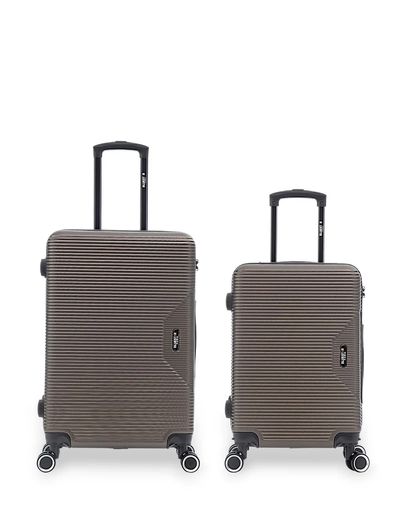 Lot de 2 Valises Rigides Taille Moyenne et Cabine WAGRAM