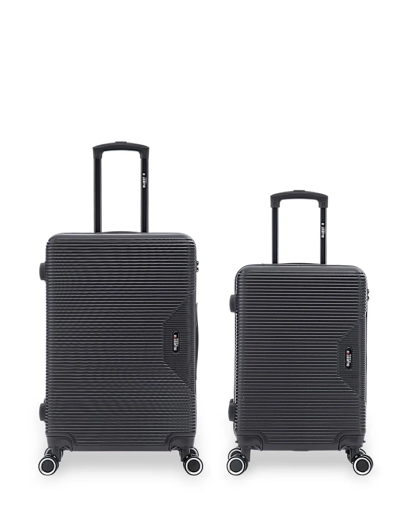 Lot de 2 Valises Rigides Taille Moyenne et Cabine WAGRAM