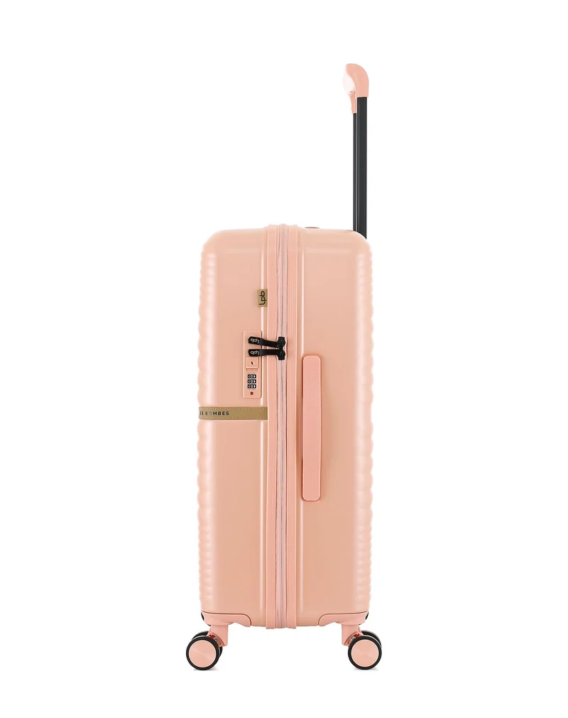 Lot de 3 Valises Rigides Taille Moyenne, Cabine et Cabine XS CELIA